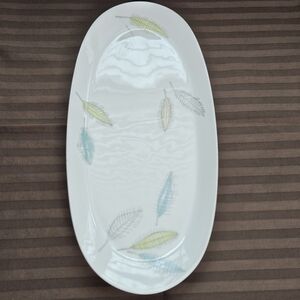 Rosenthal Continental Bunte Blatter 14" Oval Serving Platter Selb, Germany MCM